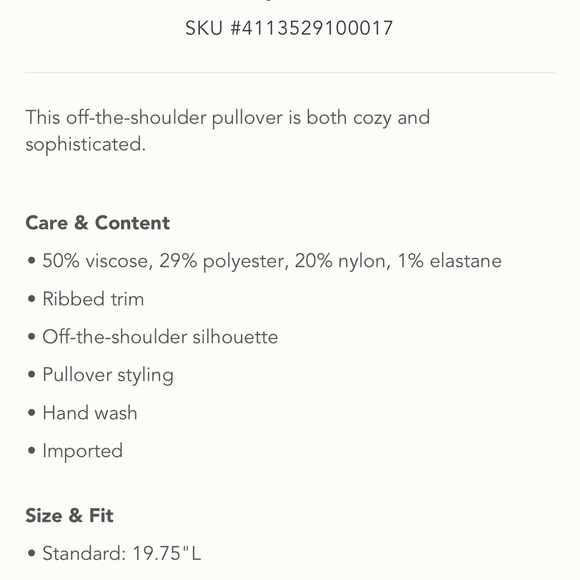 {anthropologie} shelby pullover - Picture 4 of 4